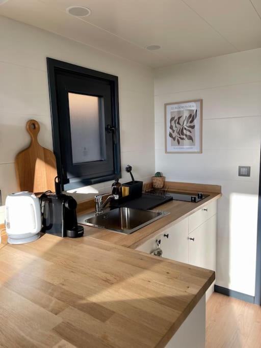 Tiny House With Sauna & Jacuzzi Near Amsterdam Vijfhuizen Kültér fotó